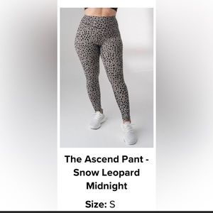 SOLD Balance Athletica (Vitality) Ascend Kingdom Leopard Leggings Size Medium